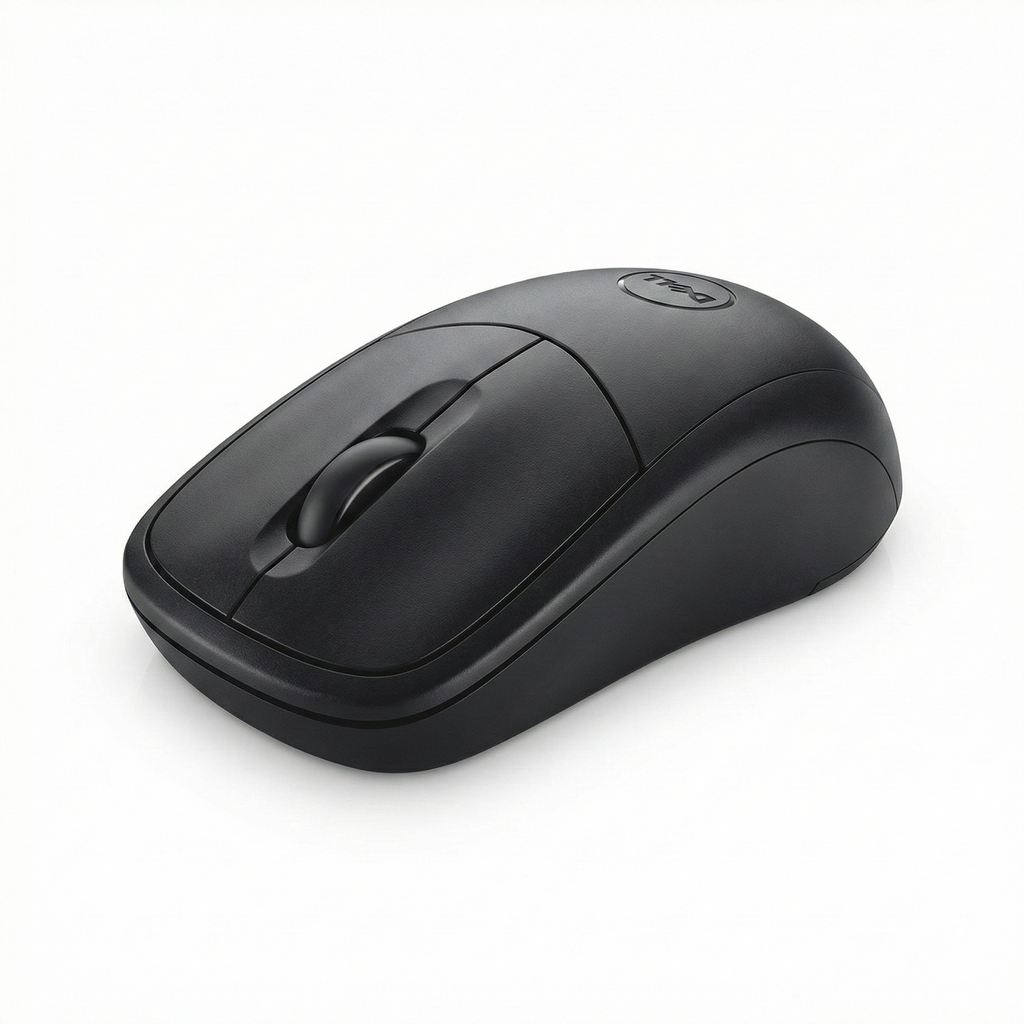 Dell W-120 Optical Wheel Mouse – High Precision Wired USB Mouse for PC & Mac
