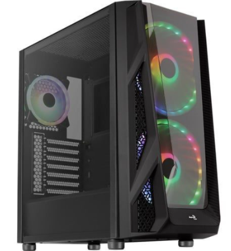 Aerocool NightHawk Duo Tempered Glass Edition ARGB Mid Tower Chassis