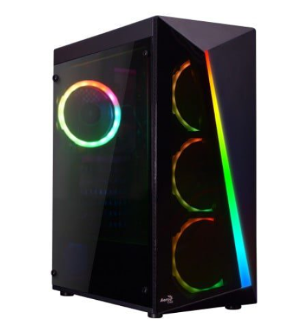 Aerocool Shard Glass Edition ARGB Mid Tower Chassis