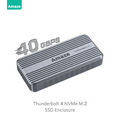 Amaze A227 Thunderbolt 4 M.2 NVME SSD Enclosure