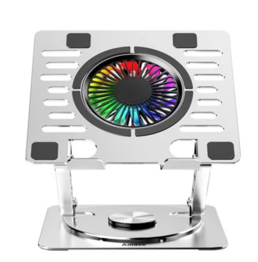 Amaze A525 RGB Laptop Aluminum Rotatable Cooling Stand