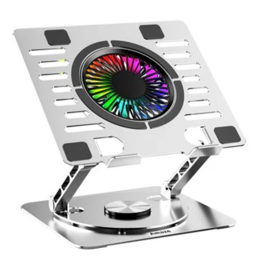 Amaze A525 RGB Laptop Aluminum Rotatable Cooling Stand