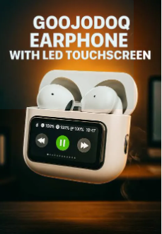 A-99 Magnet X Wireless Earbuds with LCD Touch Display & High Bass